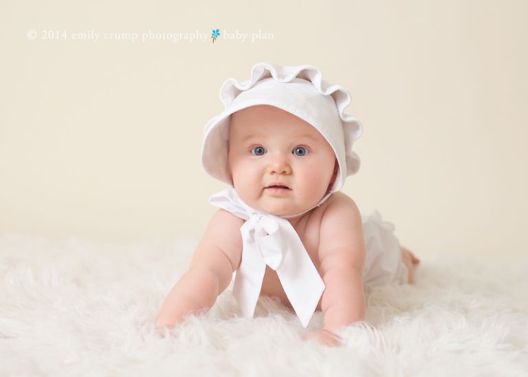 Tomball Milestone 6 Month Photography