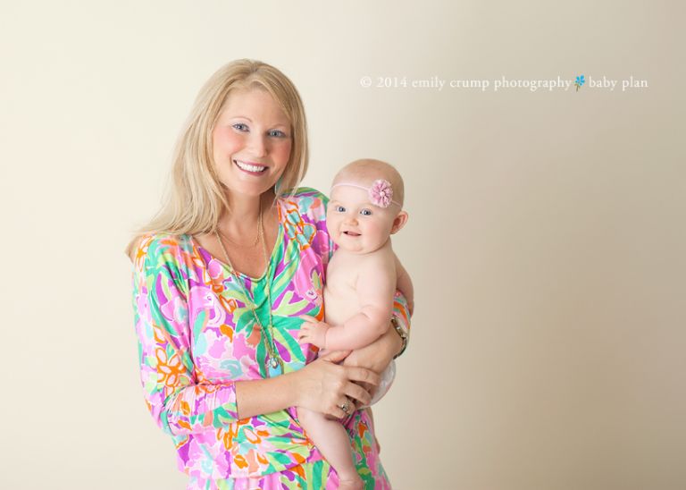 Tomball Milestone 6 Month Photography