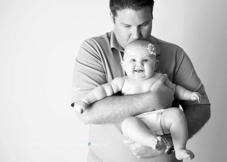 Tomball Milestone 6 Month Photography