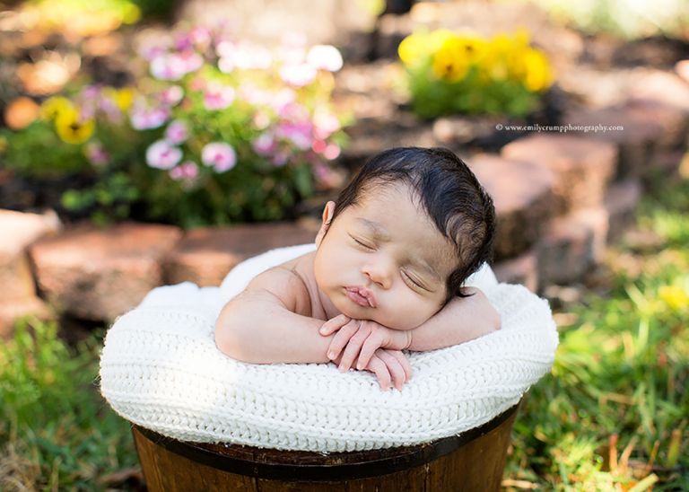 Spring Newborn Lifestyle Photography